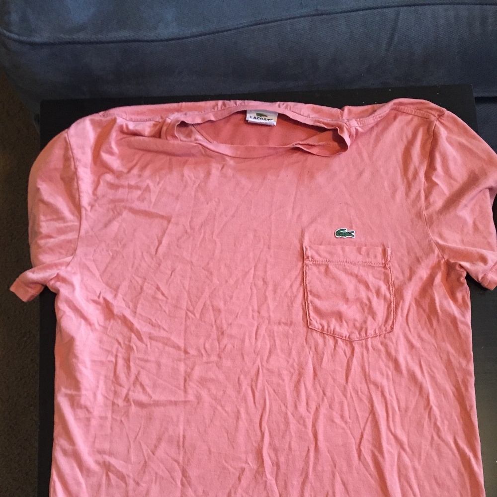 Mens Small Lacoste T shirt AUTHENTIC